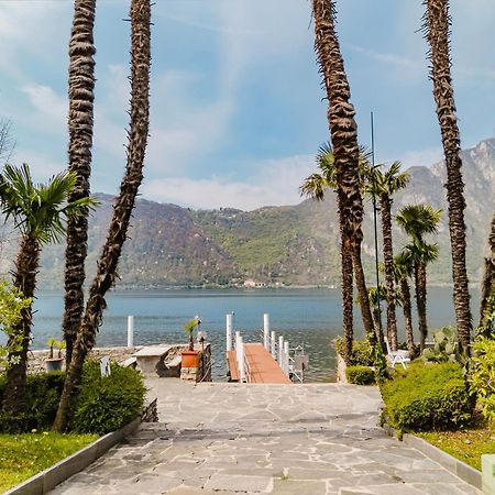 Luganersee, Pool, Strand, Parkplatz, Suite 204 ビッソーネ エクステリア 写真